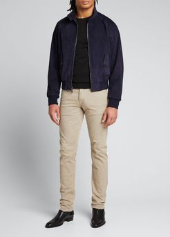 Suede Torrence Lined Jacket