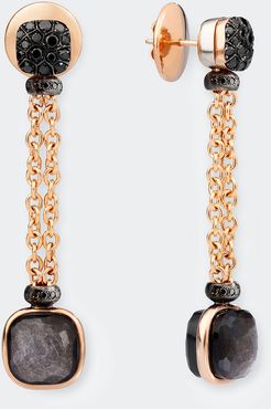 Nudo 18K Obsidian & Black Diamond Drop Earrings