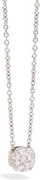 Nudo 18K White & Rose Gold Diamond Pendant Necklace