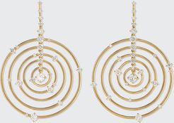 Troupe Earrings 18K Gold And Diamonds