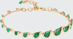 Flicker Emerald Bracelet in 18K Yellow Gold