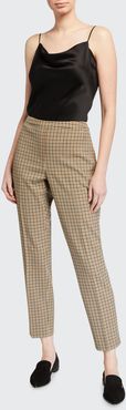 Marcia Check Ankle Pants