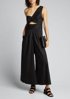 Athelia One-Shoulder Wide-Leg Jumpsuit