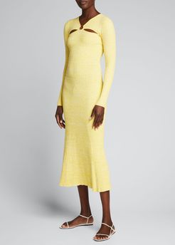 Halle Knit O-Ring Sweater Dress