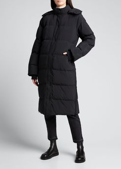 Aurora Mid-Length Quilted Puffer Coat