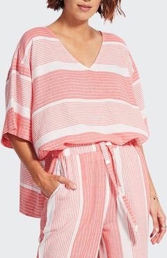 Oversized Stripe Jacquard Top