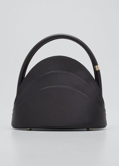 Millefoglie S Mini Leather Top-Handle Bag