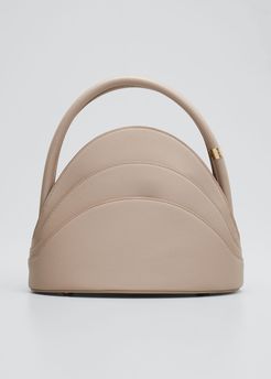Millefoglie S Mini Leather Top-Handle Bag