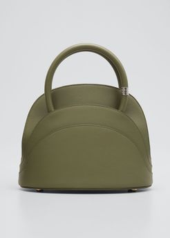 Millefoglie M Mini Leather Top-Handle Bag