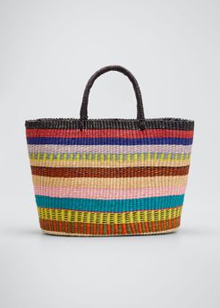 Desert Sun Multi Stripe Tote Bag