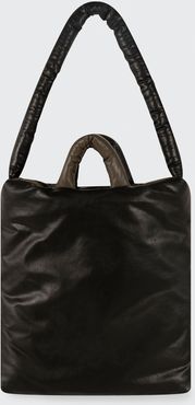 Oil Medium Puffy Tote Bag