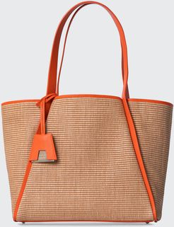 Alexa Medium Raffia Tote Bag