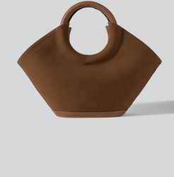 Cabassa Canvas Round-Handle Tote Bag