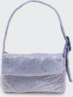 Vitti La Mignon Iridescent Rhinestone Shoulder Bag