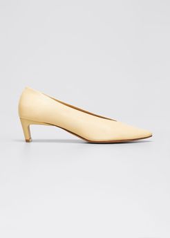 Clara 45mm Leather Pumps