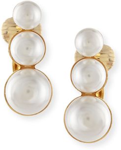 Lana Pearly Clip-On Earrings