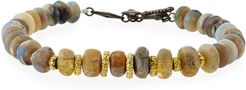 Old World Boulder Opal Beaded Bracelet