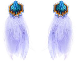 Bowie Feather Earrings