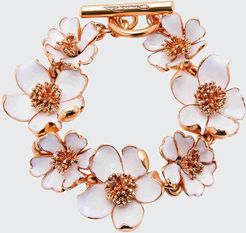 Flower Enamel Bracelet