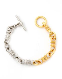 Two-Tone Link Bracelet