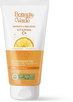 Estratti di bellezza - Vitamina C+ - Gel detergente viso - Mandarino + Vitamina C - rinnovatore, illuminante, energizzante - tutti i tipi di pelle
