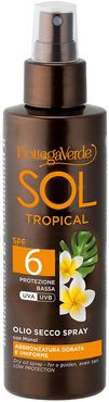 SOL Tropical - Olio secco spray - abbronzatura dorata e uniforme - con Monoï - protezione bassa SPF 6