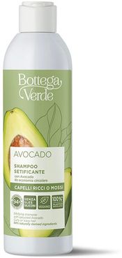 AVOCADO - Shampoo setificante - con Avocado da economia circolare - capelli ricci o mossi