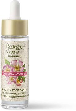 I Botanici - Olio elasticizzante multiuso viso e corpo - 100% Rosa Mosqueta - riparatore* protettivo ricompattante