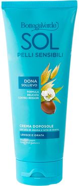 SOL pelli sensibili - Crema doposole - lenisce e idrata - con olio di Jojoba e latte di Avena (200 ml) - dona sollievo - formula delicata contro i rossori