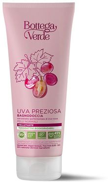 Uva Preziosa - Bagnodoccia vellutante - con estratto iperfermentato di Uva rossa e tensioattivi biodegradabili - pelli normali