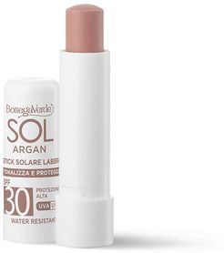 SOL Argan - Stick labbra solare - tonalizza e protegge - con olio di Argan e Vitamina E - protezione alta SPF30 water resistant