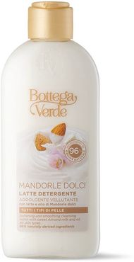 MANDORLE DOLCI - Latte detergente - addolcente vellutante - con latte e olio di Mandorle dolci - tutti i tipi di pelle