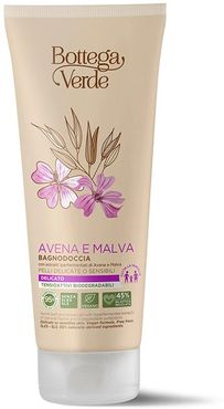 Avena e Malva - Bagnodoccia - delicato con estratti iperfermentati di Avena e Malva e tensioattivi biodegradabili - pelli delicate o sensibili