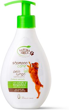 NATURA AMICA - Shampoo cane pelo lungo districante