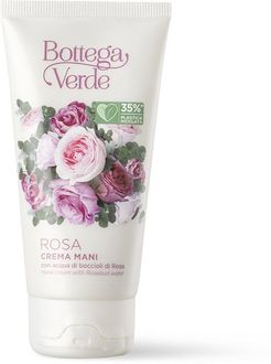 Rosa - Crema mani con acqua di boccioli di Rosa