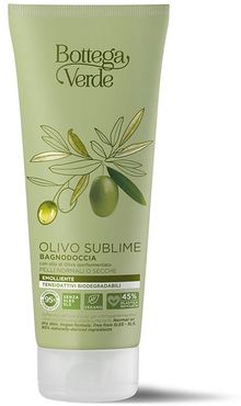 Olivo Sublime - Bagnodoccia emolliente - con olio di Oliva iperfermentato e tensioattivi biodegradabili - pelli normali o secche
