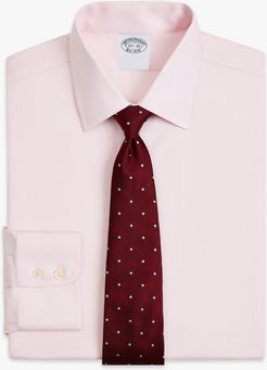 Camicia Rosa Pastello Slim Fit Non-iron In Twill Con Collo Ainsley - Uomo Camicie Eleganti Rosa 16