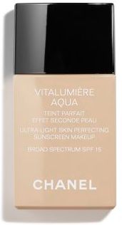 VITALUMIÈRE AQUA Ultra-Light Skin Perfecting Sunscreen Makeup Broad Spectrum SPF 15