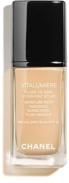 VITALUMIÈRE Moisture-Rich Radiance Sunscreen Fluid Makeup Broad Spectrum SPF 15