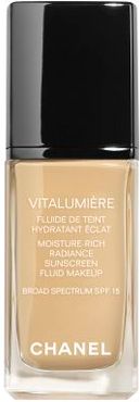 VITALUMIÈRE Moisture-Rich Radiance Sunscreen Fluid Makeup Broad Spectrum SPF 15