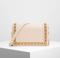 Chain Rimmed Clutch