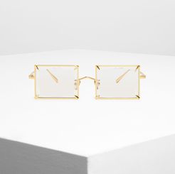 Square Wire Frame Sunglasses