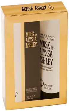 Alyssa Ashley Musk EDT Confezione 50 ML Eau de Toilette + 250 ML Body Lotion