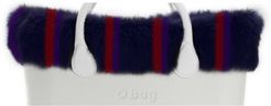 O Bag Bordo O Bag Eco Pelliccia Lapin Rex Acciaio / Viola OBTFF34 Colore Acciaio / Viola colore Multicolor