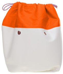 O Bag Canvas O BAG MINI Coulisse  Summer Papaja OBMCOU04 Colore Canvas Summer Coulisse Papaja colore Arancio