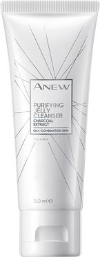 Anew Purifying Jelly Cleanser Purificante antiossidante con Carbone, Tè verde e Vitamina E 150 ml Avon