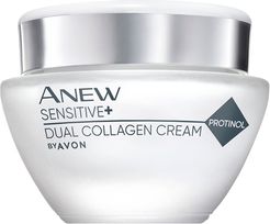 Anew Sensitive+ Dual Collagen Cream Crema Anti-Età Viso 50 ml Avon