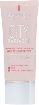 City Radiance Skin Protecting Foundation 02 Vanilla Fdt 30ml Bourjois