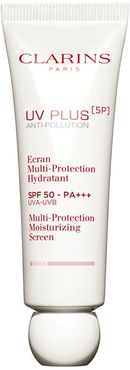 UV Plus 5P Anti-Pollution Écran Multi-Protection Hydratant SPF50 Rosa Protezione Solare Anti-Inquinamento Idratante Illuminante 50 ml Clarins