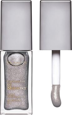 Lip Comfort Oil Shimmer 01 Sequin Flares Idratante Illuminante Ammorbidente 7 ml Clarins